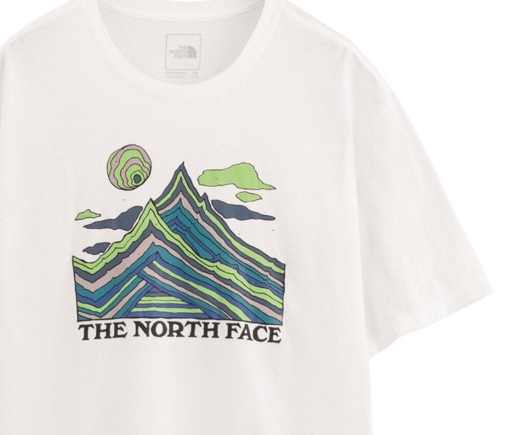 North Face Peak Sunset Tshirt Men’s medium